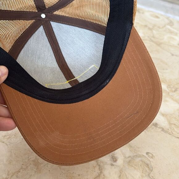 Carhartt Unisex Twill Mesh Logo Trucker Baseball Cap - Picture 6 of 6